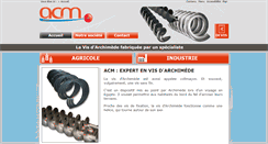 Desktop Screenshot of acm-vis-archimede.com